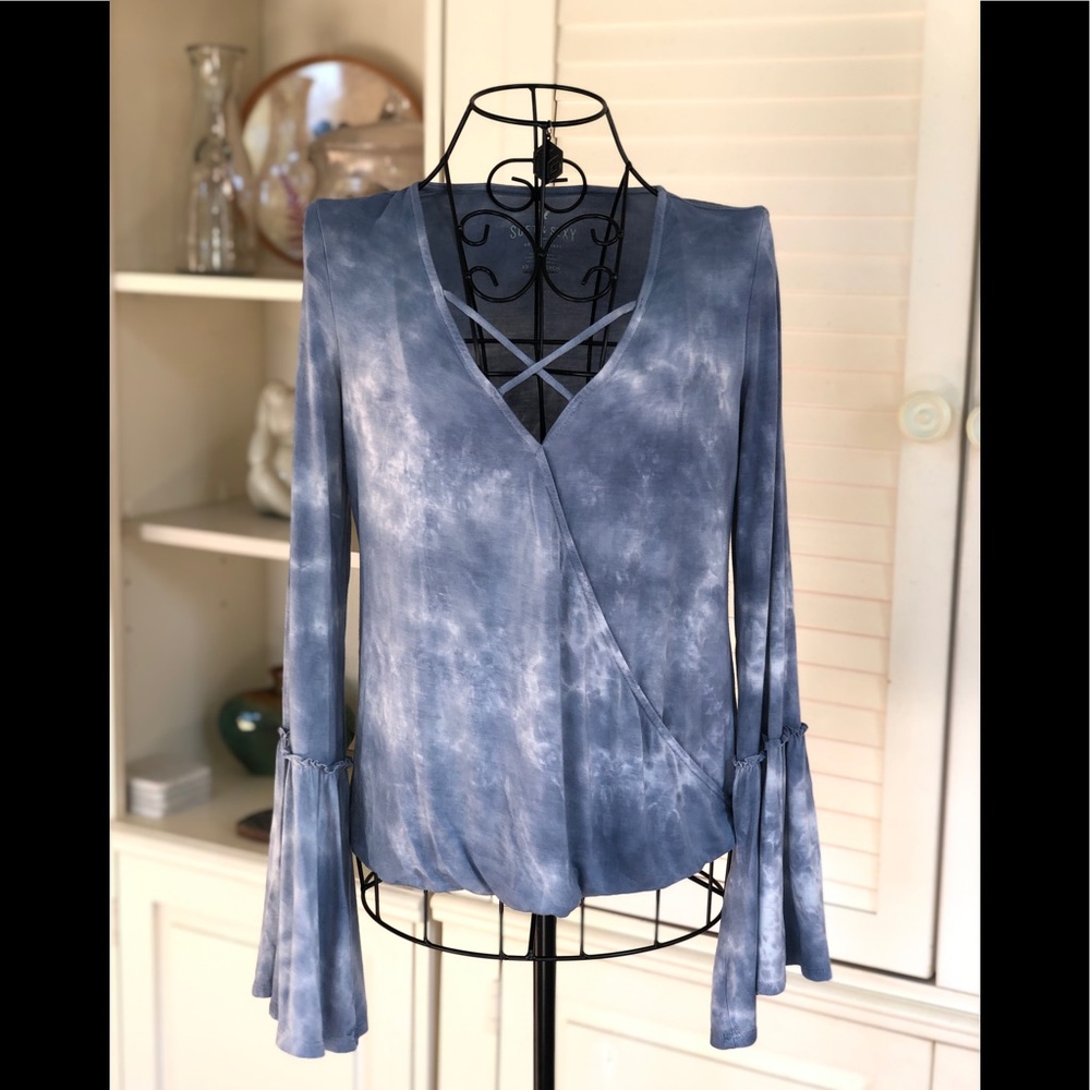 American Eagle Soft & Sexy Wrap Top